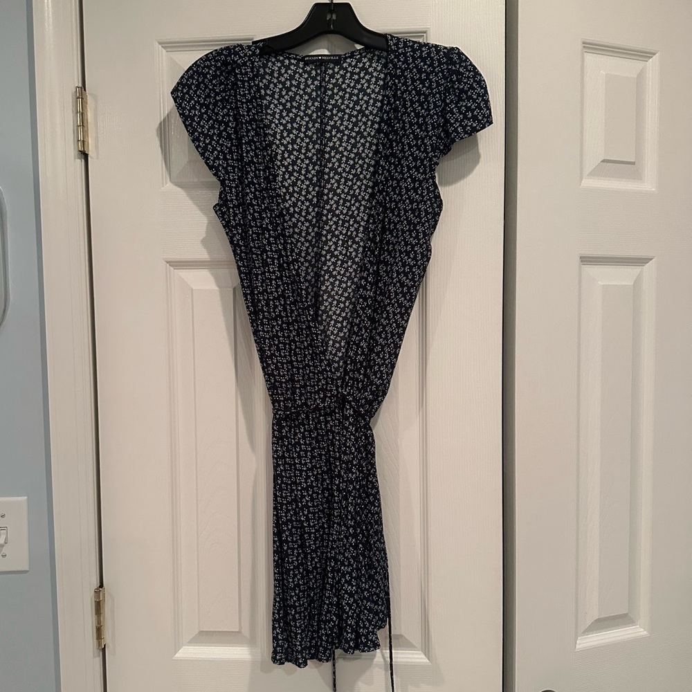 Brandy wrap mini dress